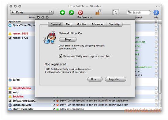 how to register little snitch for mac
